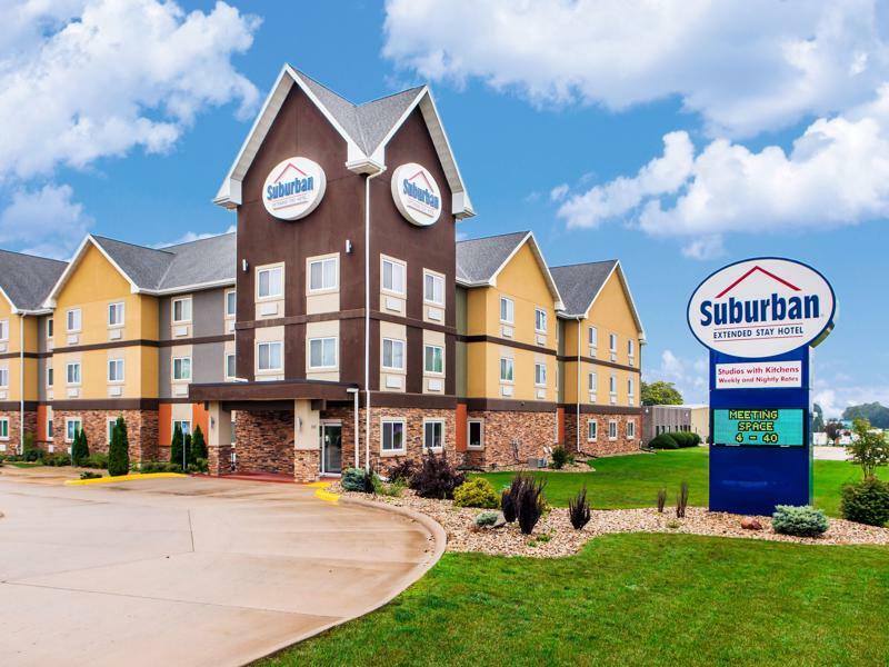Suburban Studios Cedar Falls Exterior foto
